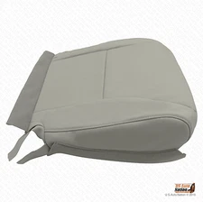 Driver Bottom Replacement Perforated Leather Seat Cover Gray For2010 Lexus RX350