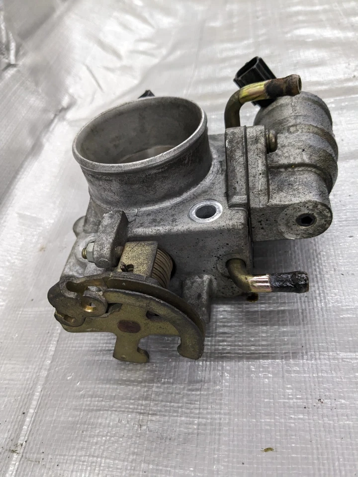 99-05 Mazda Miata MX5 MX-5 OEM NB 1.8L 1.8 Conjunto de carrocería del acelerador TB BP4W manual Foto 3 de 4