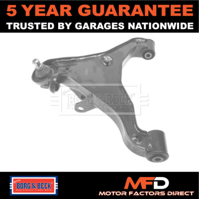 Fits Nissan Navara Pathfinder Track Control Arm Front Left Lower Borg & Beck