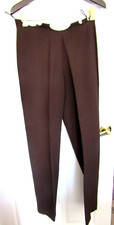 Moschino Cheap Chic 52 Rayon Brown Pants Size 42
