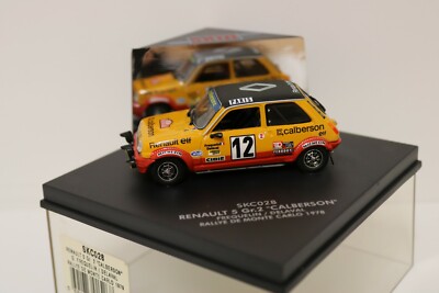 LE MANS miniatures Renault 5 Alpine Gr2 n°12 Rallye Monte-Carlo 1978