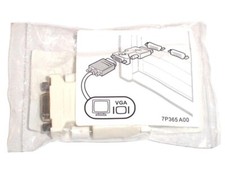 LOT OF 10 DELL DVI-A ANALOG MALE / HD15 FEMALE CONNECTORS VIDEO ADAPTER J8461