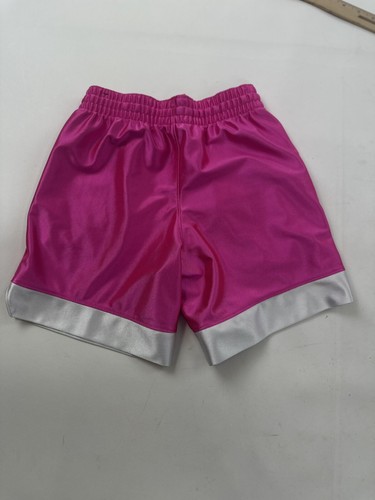 Nike Shorts Girls Medium Pink White Training Basketball Soccer - Picture 2 of 8