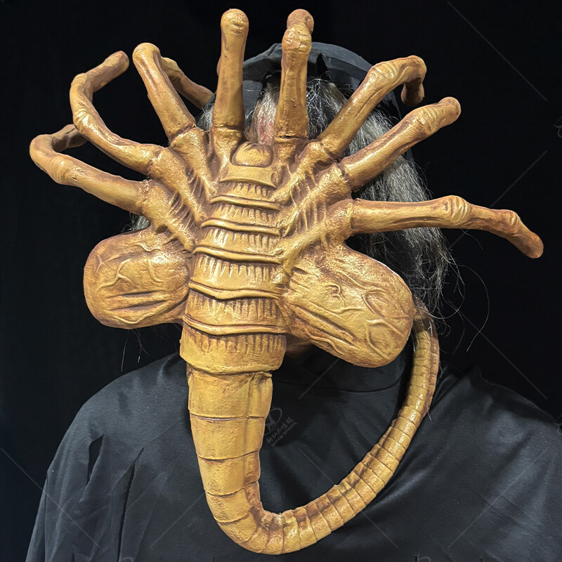 Alien Facehugger Poseable Replica Action Figure Ornament 1:1