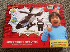 pics Combo Panda Lego Instructions ryan s world race car and gas pump lego building set with figure 101 pcs ages 5