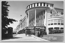 1930-50 Postcard Grand Hotel Mackinac Island MI Rppc Real Photo