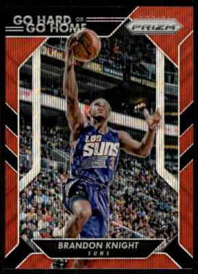 2016-17 Prizm Go Hard Or Go Home Red Brandon Knight Phoenix Suns #25