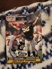 1991 Pro Set Football Card #283 Burt Grossman
