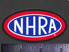 NHRA National Hot Rod Association - Original Vintage Racing Decal/Sticker 3.25”