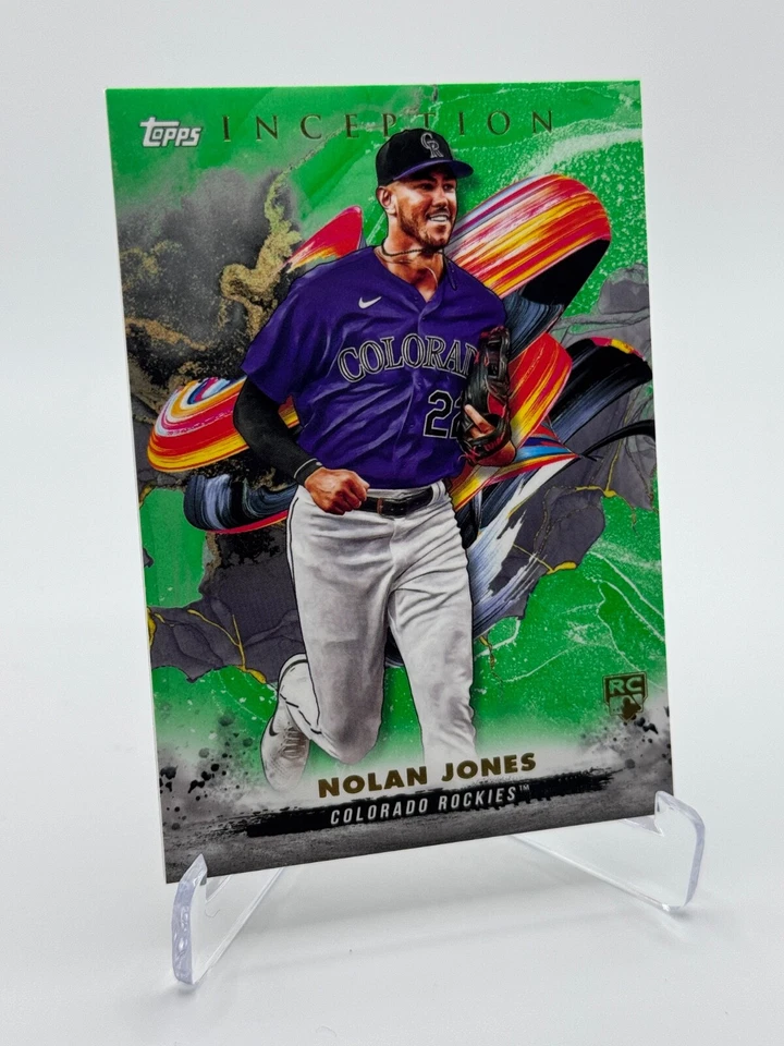 2023 Topps Inception #32 NOLAN JONES (RC) | Green - Image 2 of 3