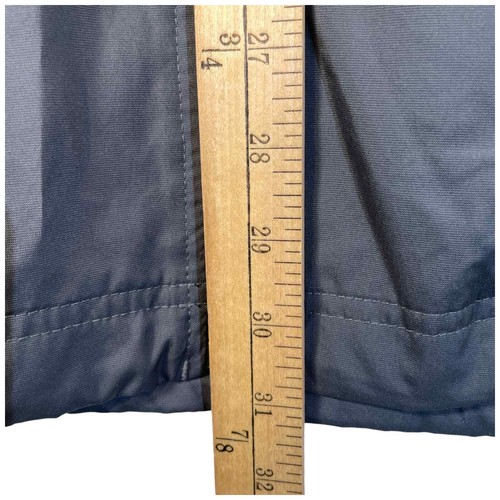 VINTAGE NIKE Track Jacket Men XL Blue Gray Windbreaker Full Zipper Lined 56323 - Picture 13 of 17