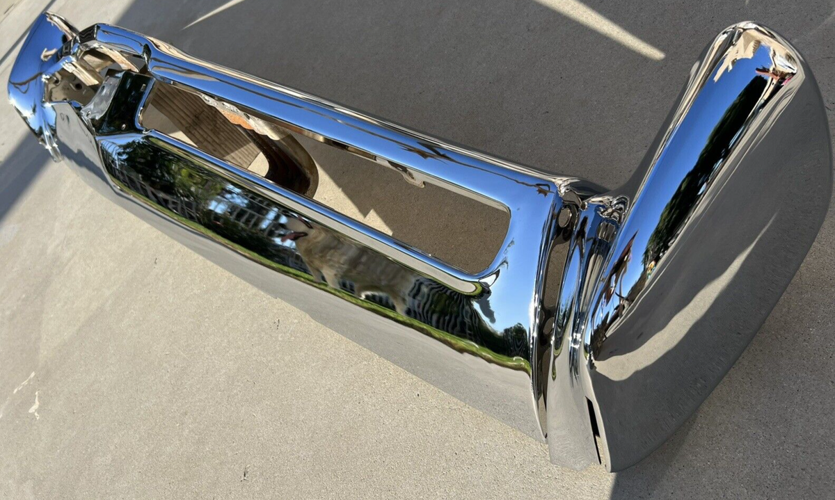 X CHRYSLER IMPERIAL NEW TRIPLE PLATED CHROME FRONT BUMPER 1964