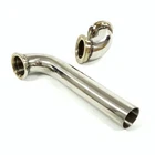 For Tial 44mm MVR44 Wastegate Exhaust Dump Pipe Elbow Adapter Inlet Outlet Tube
