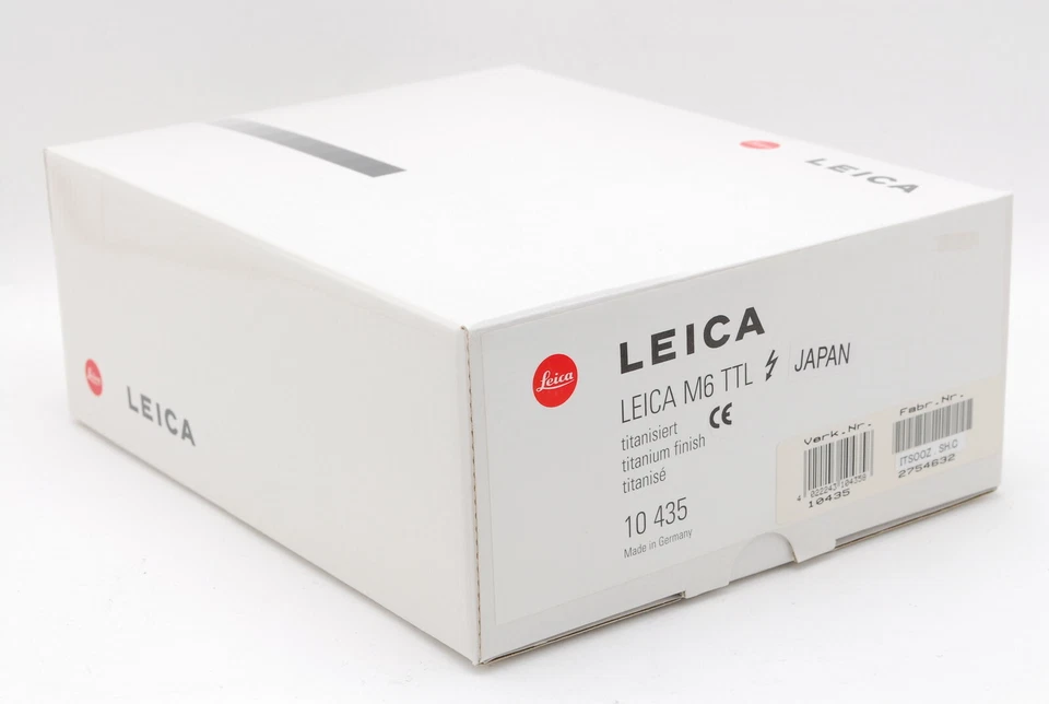 [SIN USAR Solo 1.000 unidades] Leica M6 TTL 0,72 Titanio MODELO JAPÓN 10435 de JAPÓN Foto 3 de 4