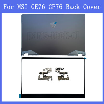 New For MSI Raider GE76 GP76 10UE 11UE MS-17K1 K2 K3  Back Cover Bezel Hinges US