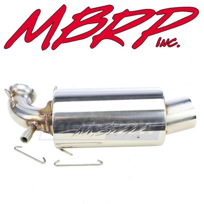 MBRP Standard Series Performance Exhaust Silencer for 2011-2017 Ski-Doo MX Z tq