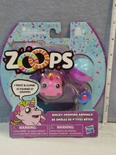 Hasbro Zoops Electronic Twisting Zooming Climbing Toy Pink Unicorn Unopened