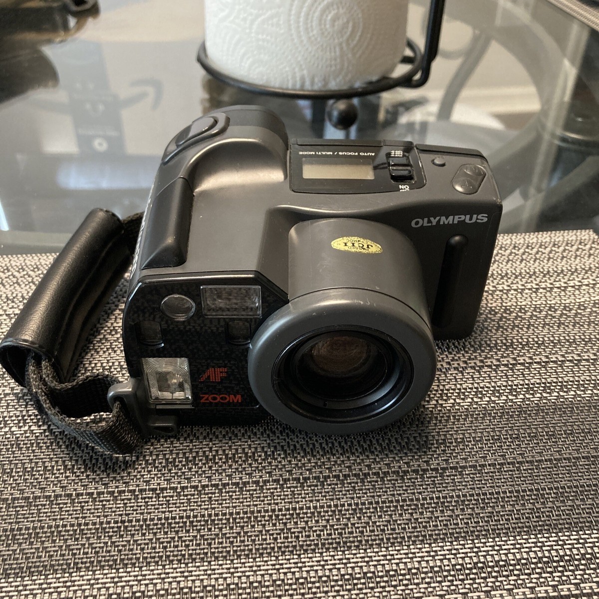 Olympus AZ-300 Superzoom 35mm Compact Film Camera Good Cond