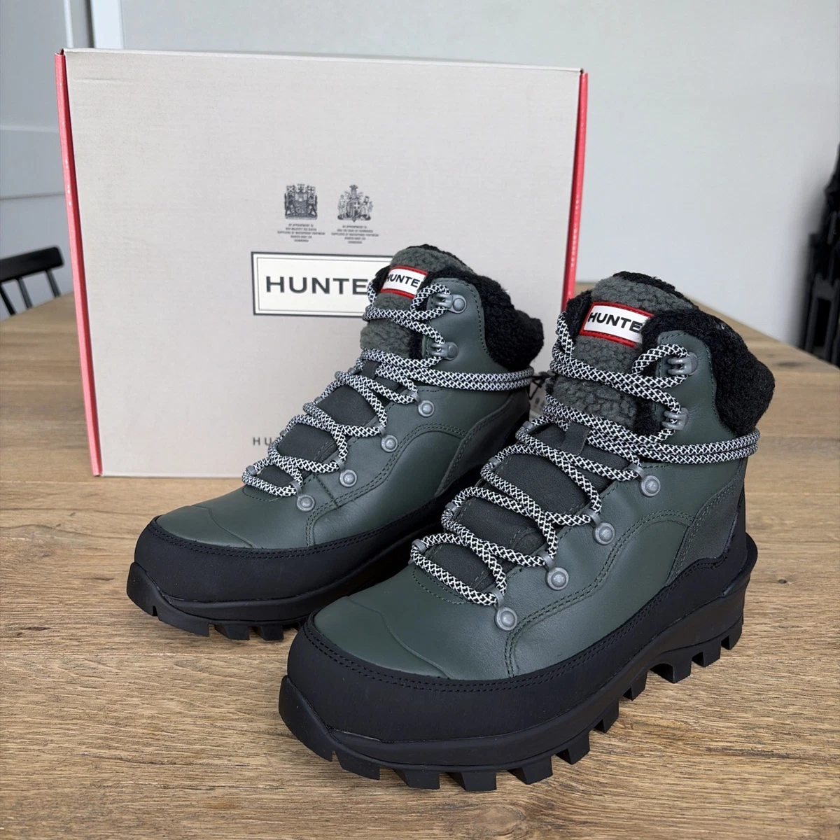 Hunter Leather Boots for Women for sale | eBay