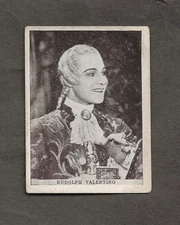 1920's RUDOLPH VALENTINO ORIG FOREIGN TRADING CARD