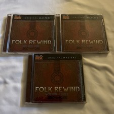 Various Artists Folk Rewind Volumes 1-3 CD Se...