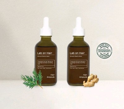 Lab on Hair Bundle 2pcs Hair Control Ampoule Hair Care Ampoule
