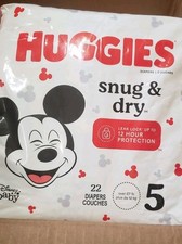 Huggies Snug  Dry Diapers Size 5 Sealed Packs 66 Diapers Total 27 Pounds