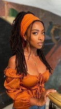 Human Hair Loc Extensions 16 Inches Dreadlock Extensions 0.4cm Loc Extension ...