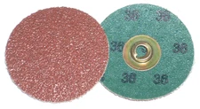 Standard Abrasives 522452 Quick Change Sanding Discs 2" Dia, 36G, Type S - 50pk