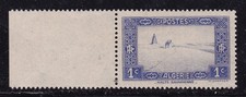 Algeria 1c UM Margin Postage Stamp