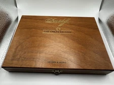 Davidoff The Chefs Edition 10 Toro Cigars Empty Cigar Box