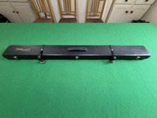 John Parris 3/4 Black Leather Case with Black/Blue Interior