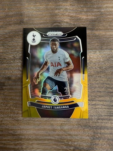 2021-22 EPL Panini Prizm JAPHET TANGANGA Black Gold 1/1 No. 162 TOTTENHAM