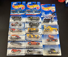 Hot Wheels Vintage/First Editions Lot of 16 Hot Wheels from 1996-2000 Unopened
