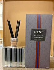 NEST New York Reed Diffuser Wilderness Charcoal Woods 5.9 Oz