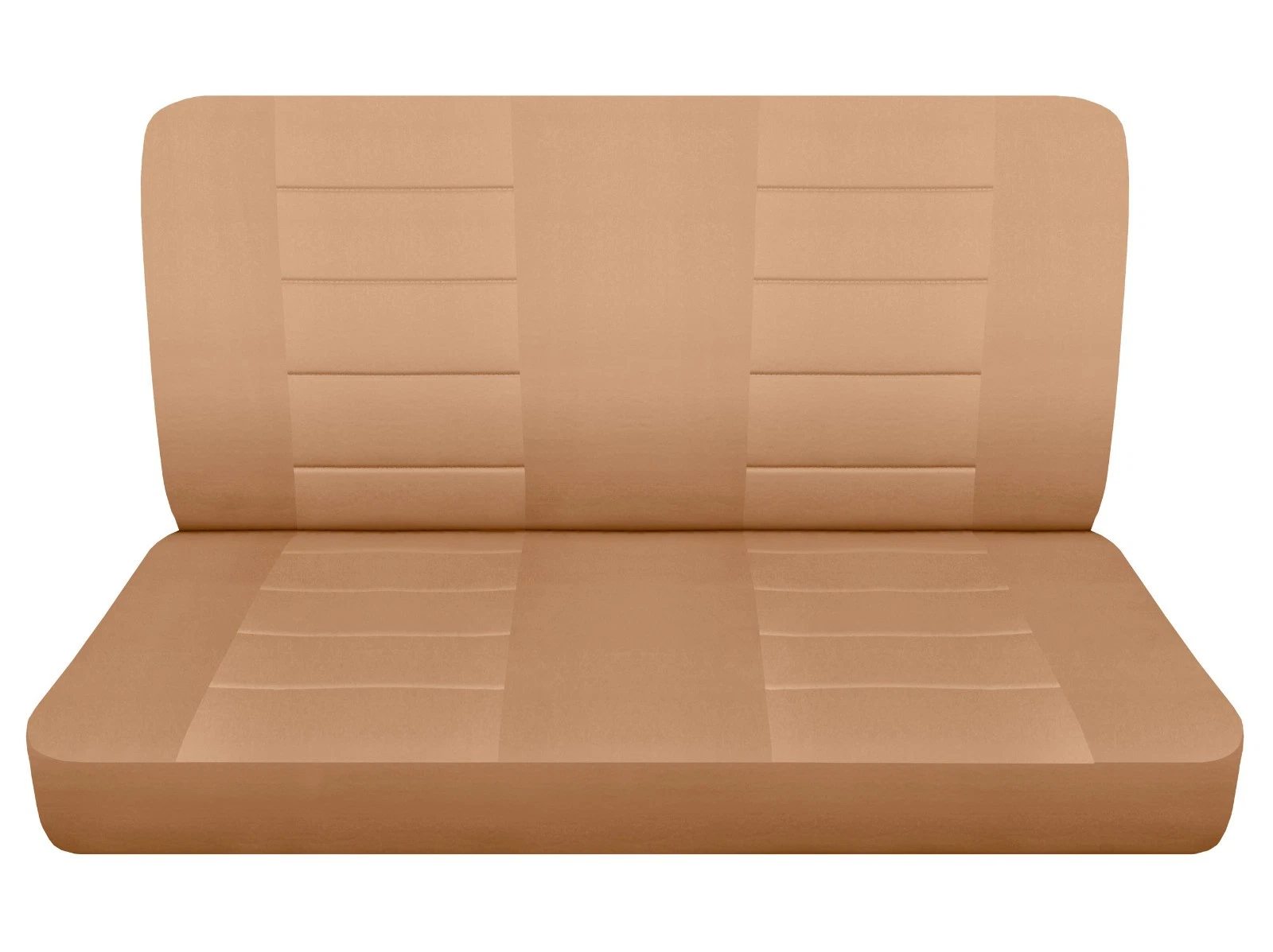 Fits 1982‑1990 Dodge Ram D150/250/350 Truck Front Bench Seat Covers Tan Cotton