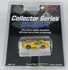 AFX Collector Series Clear Ford GT40 Mark IV Car 1 HO Slot Car 22025 NEW