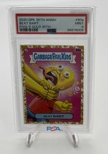 Garbage Pail Kids 2020 35 aniversario Beat Bart 80a PSA 9 como nuevo Simpsons Pop 2