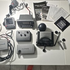 Garmin VHF 200 Desktop Marine Radio DSC VHF Gray Black with Accessories