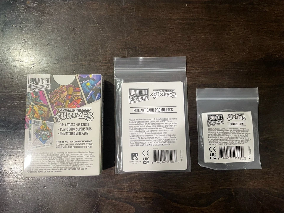 Unmatched Adventures Teenage Mutant Ninja Turtles Alternate Art Card Pack + MORE - Image 2 of 2