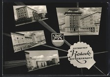 Postcard Rostock-Reutershagen, view of various new buildings 