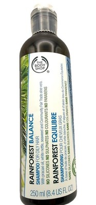 The Body Shop Rainforest Balance Shampoo für fettiges Haar 250ml Discontinued Rare 