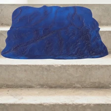 36" X 36" Blue Seamless Slate Concrete Cement Texture Imprint Stamp Skin Mat HOT