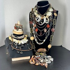 Shades of Brown Vintage to Modern Costume Jewelry