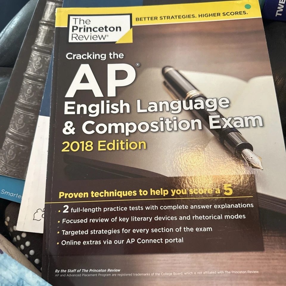 8 Books To Prep For English language And Composition AP Exams Including Real - Image 4 of 4