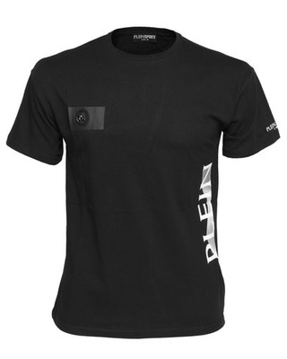 NWT Philip PLEIN SPORT T-SHIRT swim cotton black short sleeve luxury L