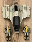 Vintage 1984 G.I. Joe Flying Submarine SHARC Vehicle w/ 2 Action Figures Hasbro