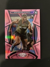 2023 Panini Certified - Rookies Keion White #158 Pink Mirror /199 (RC) Patriots