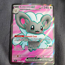 Pokemon TCG Cinccino EX 105/086 Chaos Rising Ultra Rare Holo Full Art