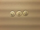 3 Coin Lot Kennedy Half Dollar 40 % Silver 1966 1967 1968 50c Coin
